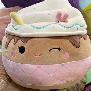 Squishmallow Allegra Cute Chocolare Frappe NWT